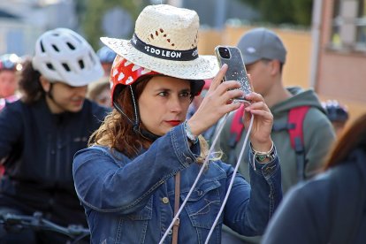 Día de la bici en León.