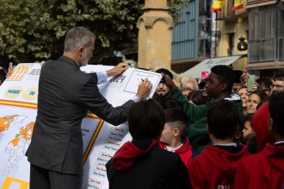 El rey Felipe VI preside la entrega del I Premio de Hispanismo Internacional Duques de Soria.