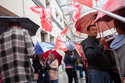 CCOO y UGT se concentran en Zamora.