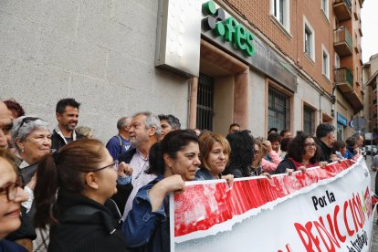 CCOO y UGT se concentran en Segovia.