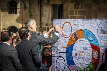 Visita del Rey Felipe VI a Soria.