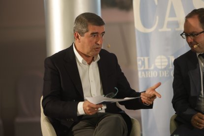 Pablo Rodríguez, director del Diario de Castilla y León durante el foro