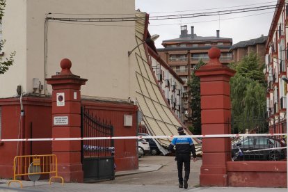 El huracán Kirk causa estragos en Valladolid