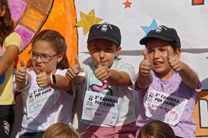 Escolares de diversas provincias protagonizan la II Carrera por Darío para recaudar fondos para investigar la Fibrodisplasia Osificante Progresiva.