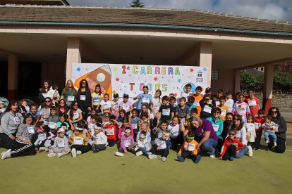 Escolares de diversas provincias protagonizan la II Carrera por Darío para recaudar fondos para investigar la Fibrodisplasia Osificante Progresiva.