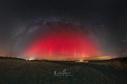 Aurora Boreal en Valladolid