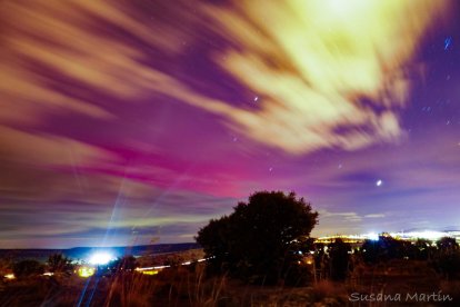 Auroras boreales en la provincia de Ávila