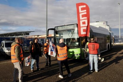 Manifestación de AUVASA en Valladolid.