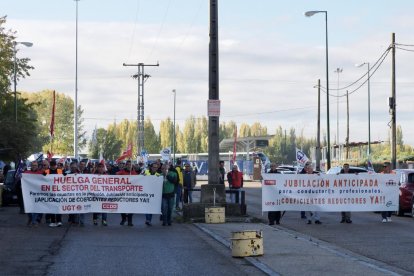 Manifestación de AUVASA en Valladolid.