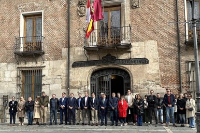 Minuto de silencio por la tragedia de Valencia.