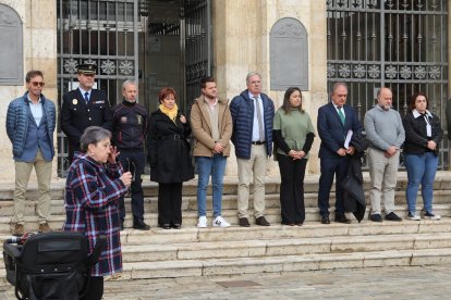 Minuto de silencio por la tragedia de Valencia.