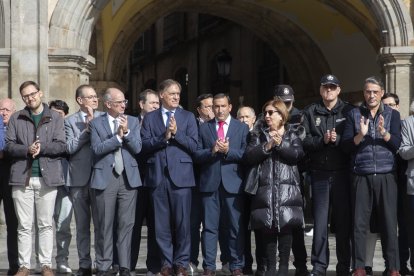 Minuto de silencio por la tragedia de Valencia.