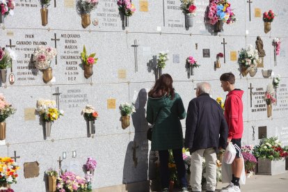 Celebración del día de los Santos en Zamora.