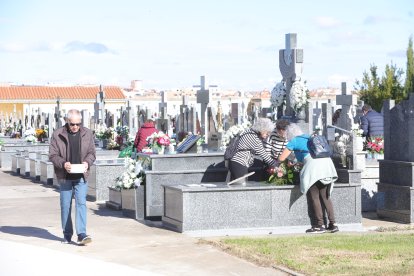 Celebración del día de los Santos en Zamora.