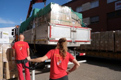 Recursos enviados por Protección Civil de Castilla y León a Valencia.