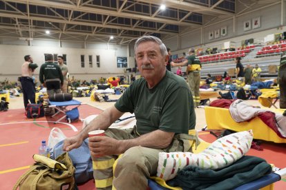 Equipo de rescate de Castilla y León en Aldaya (Valencia)