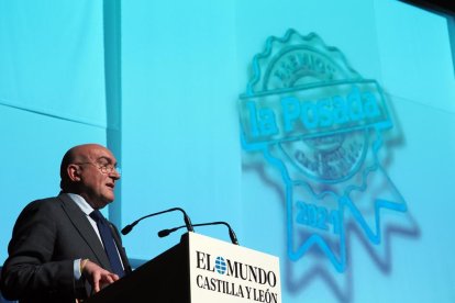 El alcalde de Valladolid, Jesús Julio Carnero, en los Premios La Posada 2024