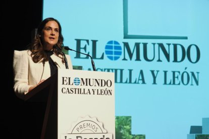 Adriana Ulibarri, presidenta de Edigrup, en los Premios La Posada 2024