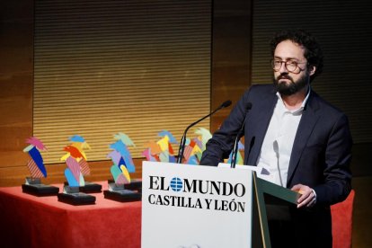Joaquín Manso, director de El Mundo, en los Premios La Posada 2024