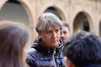 Carlos Martínez Míguez, este lunes en Salamanca.