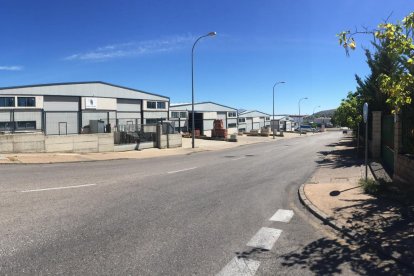 Polígono industrial de las Casas de Soria.