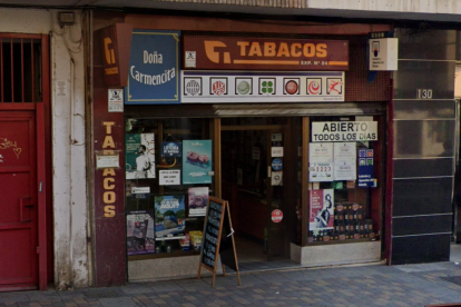 Estanco de la Avenida de Portugal 126-130 de Salamanca