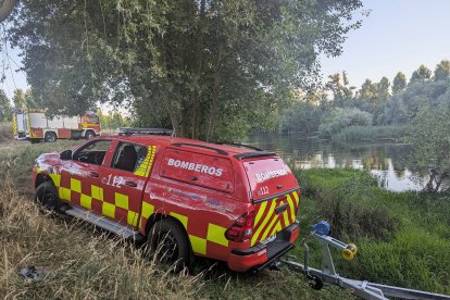 Busqueda de una persona en el Río Águeda en Ciudad Rodrigo (Salamanca)