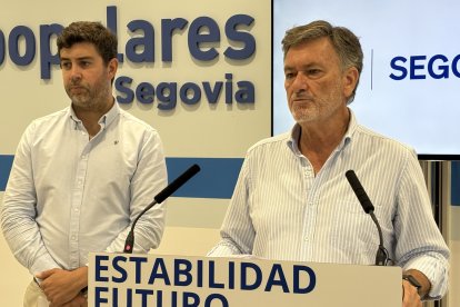 Rueda de prensa del secretario general del PPCyL y vicepresidente primero de las Cortes de Castilla y León, Francisco Vázquez.