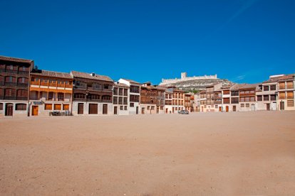 Plaza del Coso en Peñafiel