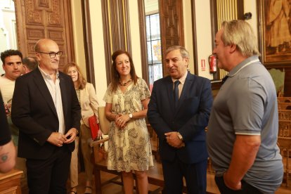 Reunión del consejero de Movilidad con el alcalde de Zamora
