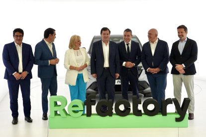Inauguración de Refactory Valladolid de Renault Group.