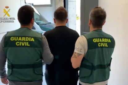 Imágenes tomadas en el marco de la Operación Merlín en Burgos.