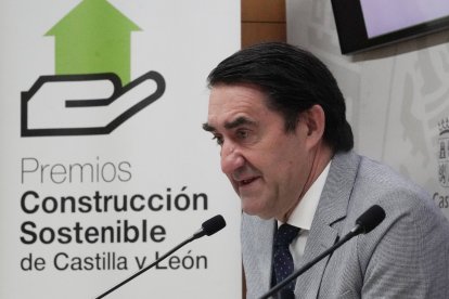 El consejero de Medio Ambiente, Vivienda y Ordenación del Territorio, Juan Carlos Suárez-Quiñones.