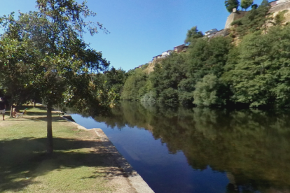 Río Tera a su paso por Puebla de Sanabria.