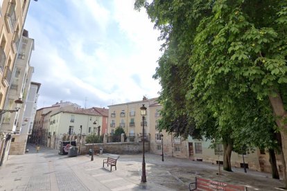 Plaza de Los Castaños en Burgos, lugar de la pelea.