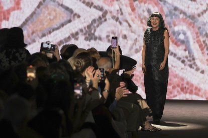 Desfile de la diseñadora salmantina, Fely Campo, en la Mercedes-Benz Fashion Week