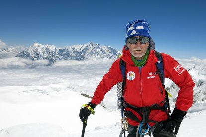 El alpinista abulense Carlos Soria en el Himalaya