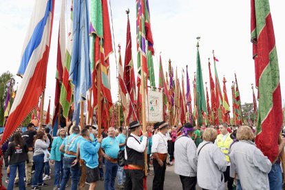 Concentración de Pendones Concejiles de León