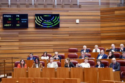 Segunda sesión del Pleno de las Cortes.