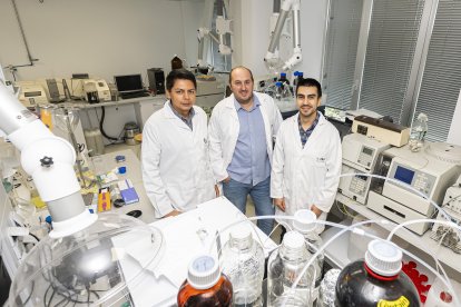 José de Jesús Montoya y su grupo de investigación