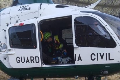 Rescate de la Guardia Civil en Ávila