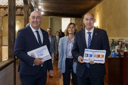 Miguel Ángel de Vicente presenta los presupuestos de la institución provincial para 2026
