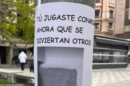 Cartel del Ayuntamiento Zamora para la campaña contra la violencia machista