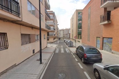 Calle Pamplona en Salamanca.