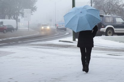 Frío en Castilla y León en una imagen de archivo