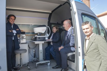 Unidad móvil de Optometría de Recoletas