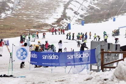Estación de esquí en San Isidro, en una imagen de archivo.