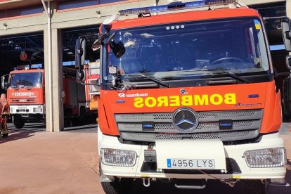Vehículo de bomberos de Salamanca