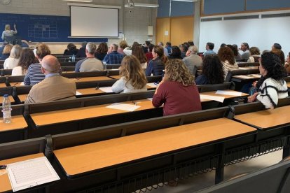 Examen de proceso selectivo de promoción interna, en una imagen de archivo