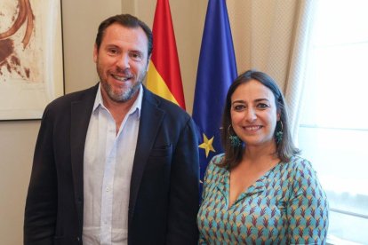 Óscar Puente y Miriam Andrés, en una imagen de archivo